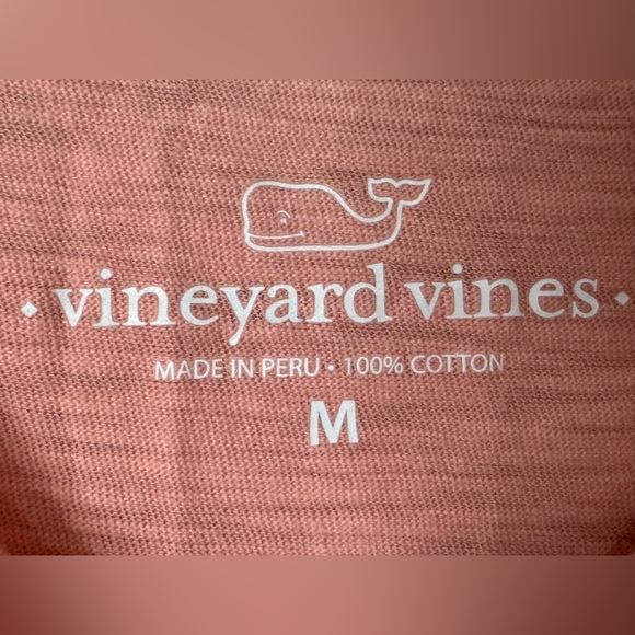 Vineyard Vines 100% Cotton Edgarton Crewneck Pocket T-Shirt Size M - Picture 6 of 7